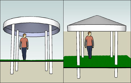 Palm Tiki Hut Diagram